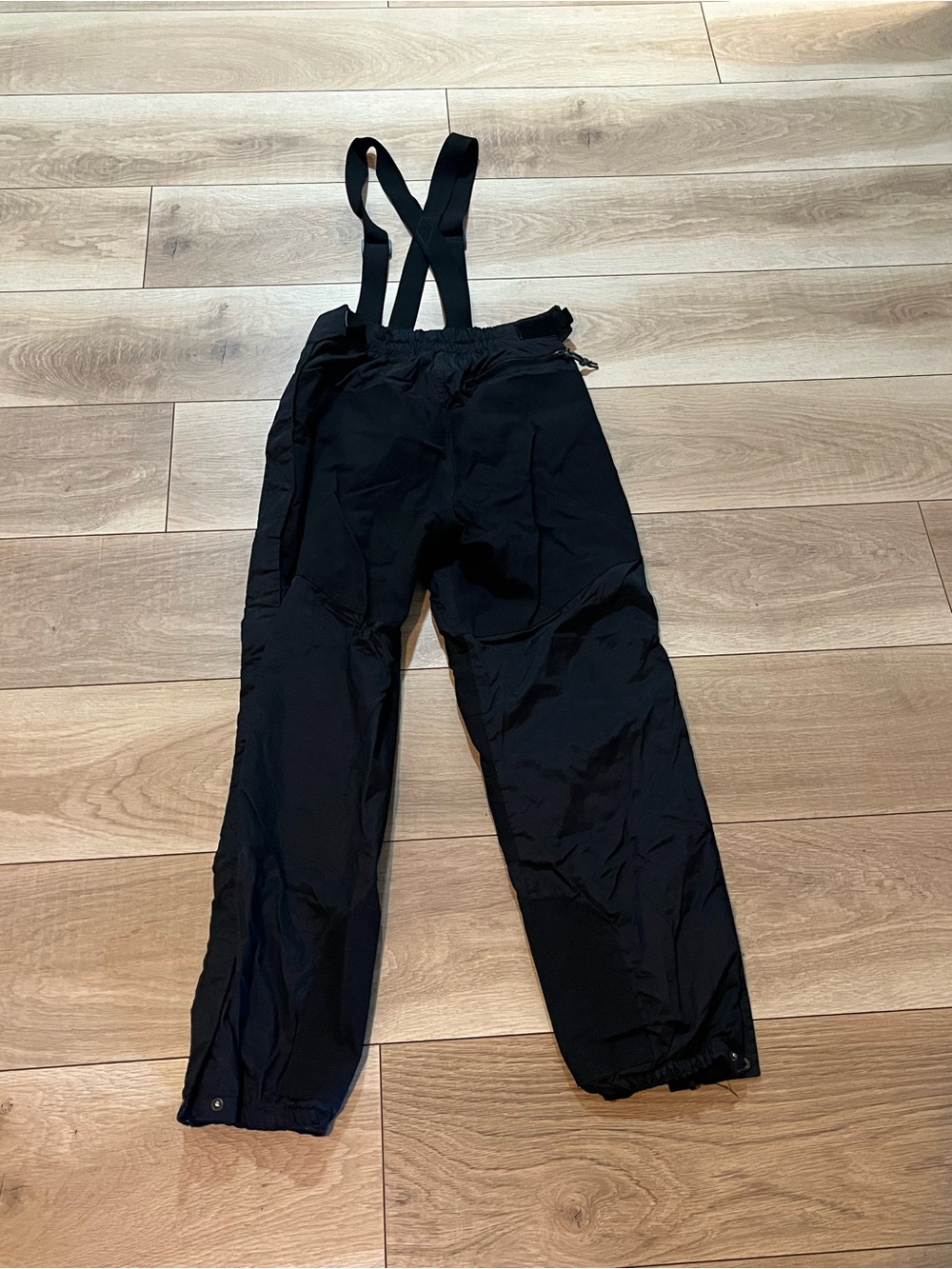 Black boulder lite gear Ski Snow Pants with Adjustable Suspenders